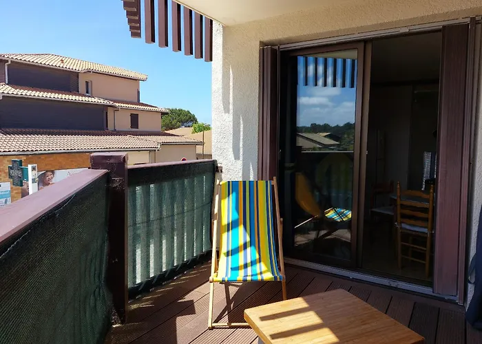 T2 Au Centre De Vieux-boucau Avec Parking Prive, Proche Des Plages - Fr-1-239-1136 Apartman